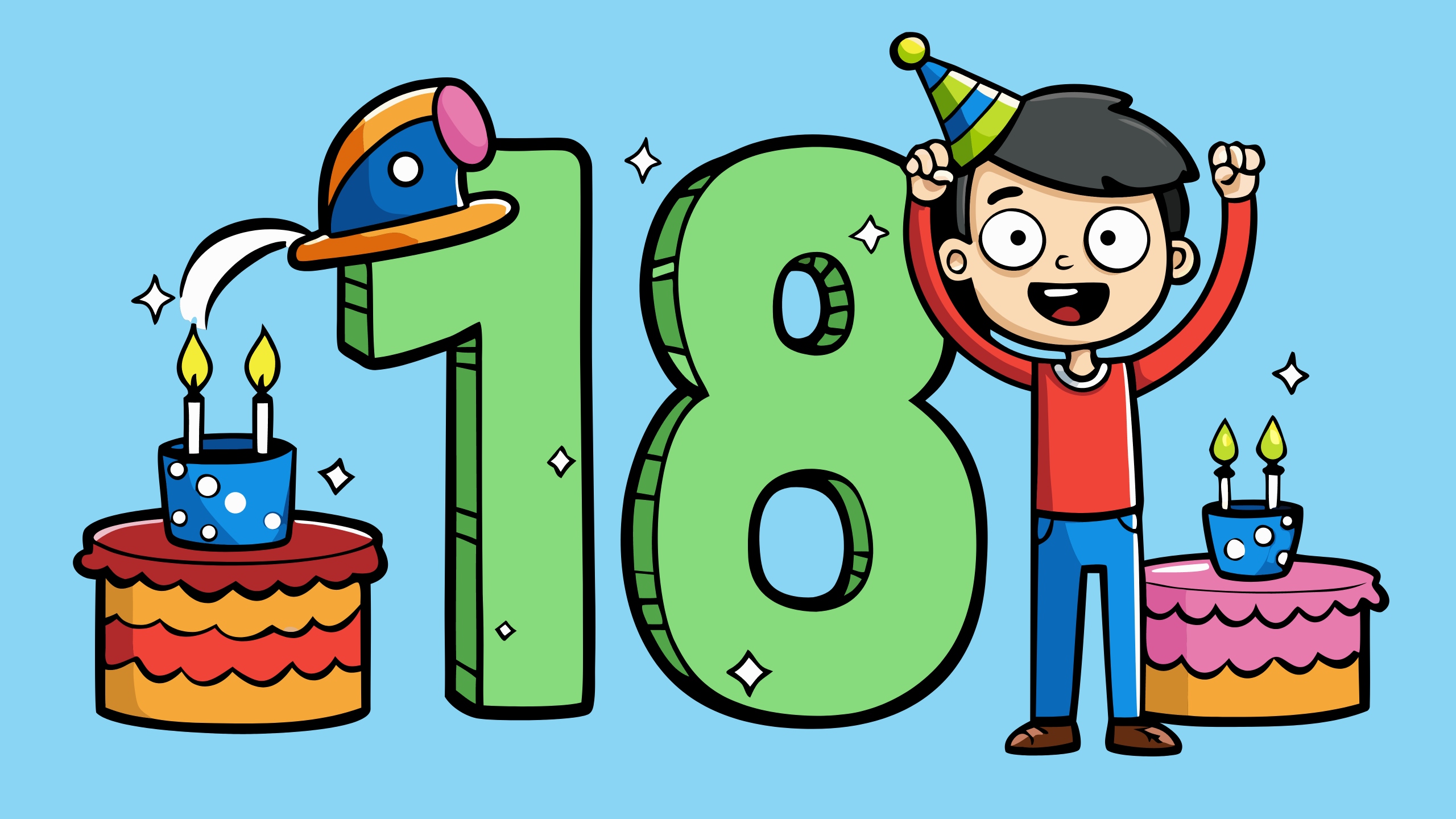Поздравление с днём рождения 18 лет